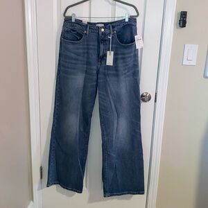 GOOD AMERICAN good ease relaxed jeans mid rise